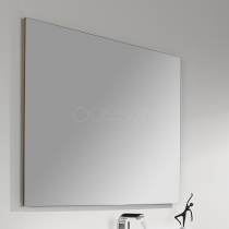 Miroir Danaé 120x65cm Chêne clair - O\'DESIGN Réf. MIR-CHENE1200