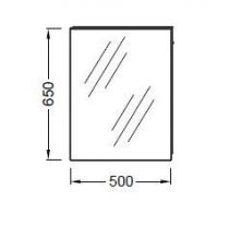 Miroir Escale L 50 - JACOB DELAFON Réf. EB1081-NF