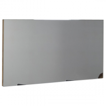 Miroir Iroko 120x65cm contour bois - O\'DESIGN Réf. MIRIROKO1200