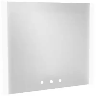 Miroir LED 100x100cm perc� 3 trous pour m�langeur - JACOB DELAFON R�f. EB1675-NF