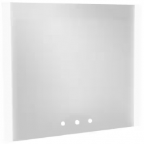 Miroir LED 100x100cm percé 3 trous pour mélangeur - JACOB DELAFON Réf. EB1675-NF