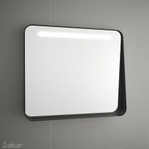Miroir led 10W APOLO 80x70cm Noir mat - SALGAR Réf. 87860