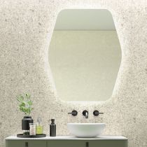 Miroir led 11W ORGANIC 60x80 cm (horizontal ou vertical) - SALGAR Réf. 26775