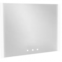 Miroir LED 120x100cm percé 3 trous pour mélangeur - JACOB DELAFON Réf. EB1677-NF