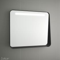 Miroir led 12W APOLO 100x70cm Noir mat - SALGAR Réf. 87861