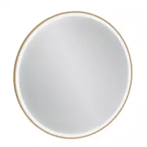 Miroir led Allure &Oslash;90cm cadre laqu&eacute; Bronze - JACOB DELAFON R&eacute;f. EB1288-CPR
