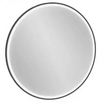 Miroir led Allure �90cm cadre laqu� Noir satin� - JACOB DELAFON R�f. EB1290-S14