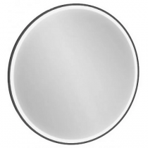Miroir led Allure Ø90cm cadre laqué Noir satiné - JACOB DELAFON Réf. EB1290-S14