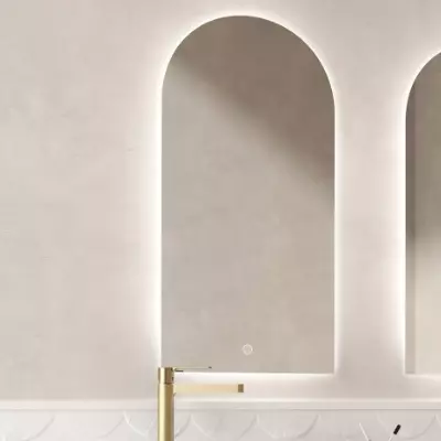 Miroir led arche Hypnose 45x90cm avec antibu�e - O\'DESIGN R�f. HYPNOSE450