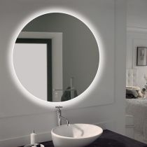 Miroir led Dacha Ø90cm avec antibuée - O\'DESIGN Réf. DACHA900