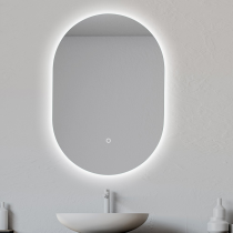 Miroir led Falbala 60x85cm avec antibuée sans contour - O\'DESIGN Réf. FALBALA