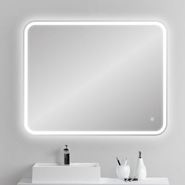 Miroir de salle de bain anti-buée LED 80 X 60 cm