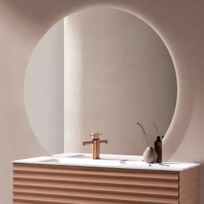 Miroir led Horizon �100cm avec antibu�e - O\'DESIGN R�f. HORIZON1000