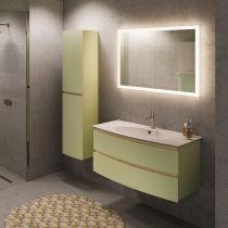 Miroir LED Narcisse 60x70cm cadre dépoli - DECOTEC Réf. 1746501