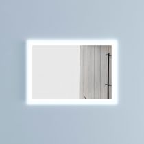 Miroir LED Narcisse 60x70cm cadre dépoli - DECOTEC Réf. 1746501