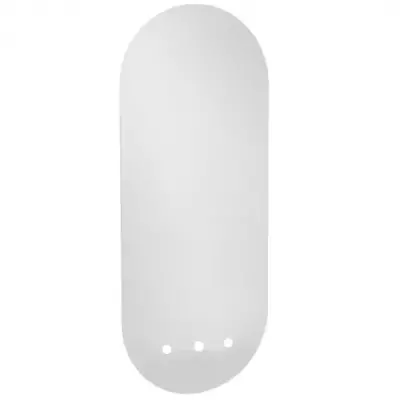 Miroir LED oblong perc� 3 trous pour m�langeur - JACOB DELAFON R�f. EB1493-NF