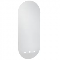 Miroir LED oblong percé 3 trous pour mélangeur - JACOB DELAFON Réf. EB1493-NF