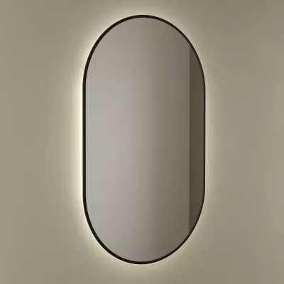 Miroir led Olimpia 52x92cm Black velvet - SALGAR R�f. 113740