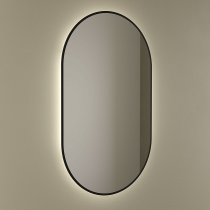 Miroir led Olimpia 52x92cm Black velvet - SALGAR Réf. 113740