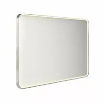 Miroir led PROMESS rectangle 120x80cm 32W avec anti-bu&eacute;e / Cadre chrom&eacute; - DECOTEC R&eacute;f. 1747231