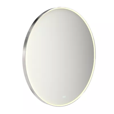 Miroir led PROMESS rond �110cm 28W avec anti-bu�e / Cadre chrom� - DECOTEC R�f. 1747261
