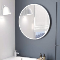 Miroir led Reflet Sun Color+ Ø50cm cadre laqué - Sanijura Réf. 905053