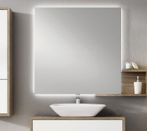 Miroir led rétroéclairé Celest 100x80cm avec antibuée - O\'DESIGN Réf. CELEST1000