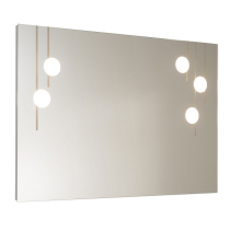 Miroir LED Tiffany 140cm Suspension - DECOTEC Réf. 1746231