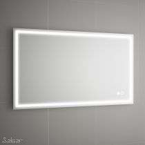 Miroir ledsensor 30W & anti-buée CHICAGO II 100x60 cm (horizontal ou vertical) - SALGAR Réf. 87854