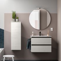 Miroir OASIS Ø100cm sans éclairage (applique en option) - SALGAR Réf. 91132