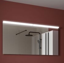 Miroir OPTIMUS avec applique led 20W 120x80cm - SALGAR Réf. 106050