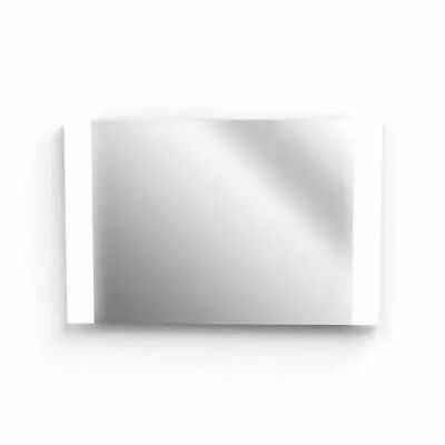 Miroir Reflet Edgy 80x65cm avec �clairage LED 24W & antibu�e 45W - SANIJURA R�f. 905072