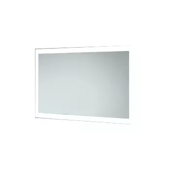 Miroir Reflet Luz 100x65cm (horizontal ou vertical) avec �clairage LED 14W & antibu�e 50W - SANIJURA R�f. 904006