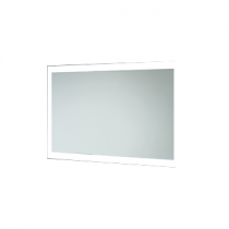 Miroir Reflet Luz 100x65cm (horizontal ou vertical) avec éclairage LED 14W & antibuée 50W - SANIJURA Réf. 904006