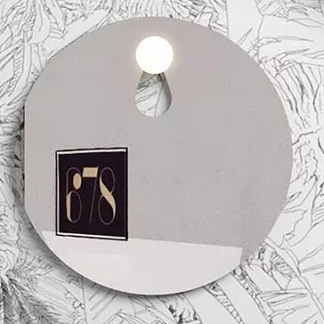 Miroir Reflet Pat�re �70cm - Sanijura R�f. 905065