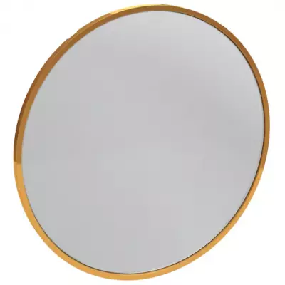 Miroir rond Silhouette 70cm cadre Dor� - JACOB DELAFON R�f. EB1177-GLD