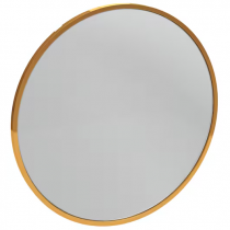 Miroir rond Silhouette 90cm cadre Doré - JACOB DELAFON Réf. EB1268-GLD