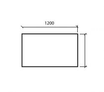 Miroir Sena 120x80cm (horizontal) - SALGAR Réf. 87584