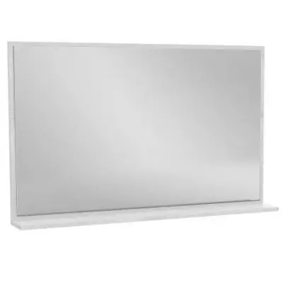 Miroir Vivienne 120 cm m�lamin� brillant Blanc - JACOB DELAFON R�f. EB1599-N18