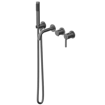 Mitigeur baignoire encastr� mural 4 trous Hana� Gun - O\'DESIGN R�f. HAN504G