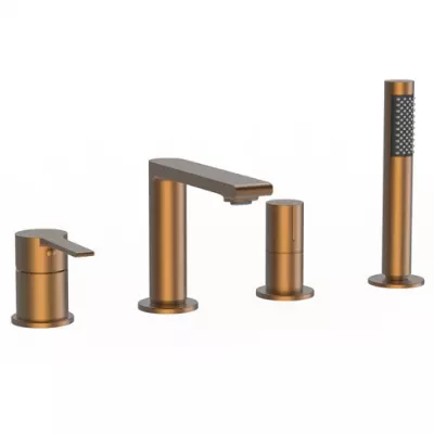 GROHE - Façade Pour Combiné Monocommande 4 Trous Montage Avec Ou Sans Chassis Eurocube Supersteel Ref 19897dc1 A7840028