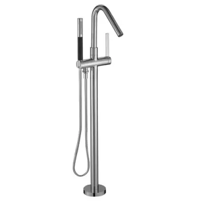 Mitigeur bain-douche au sol Stillness Chrom� - JACOB DELAFON R�f. E97344-CP