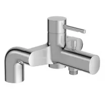 Mitigeur bain-douche m&eacute;canique sur gorge C&Uuml;FF Chrom&eacute; - JACOB DELAFON R&eacute;f. E37043-CP