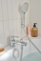 Mitigeur bain-douche monotrou July+ Chromé - JACOB DELAFON Réf. E35674-4-CP