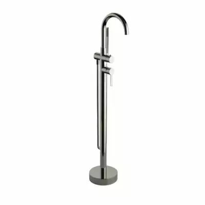 Mitigeur bain-douche sur pied FIGARO Nickel bross� - O\'DESIGN R�f. FIG30NB
