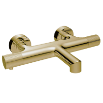 Mitigeur bain-douche thermostatique DRAKAR Or brossé PVD - O\'DESIGN Réf. DRAK330OB-OB