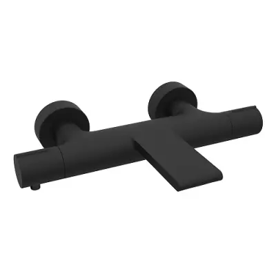 Mitigeur bain douche thermostatique Figaro Noir mat - O\'DESIGN R�f. FIG330NM