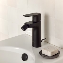 Mitigeur bidet July+ Noir mat - JACOB DELAFON Réf. E35668-4-BL