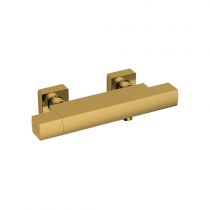 Mitigeur douche thermostatique GRAFIK Or brossé PVD - O\'DESIGN Réf. GRAF350OB