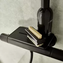 Mitigeur douche thermostatique M&eacute;tro Noir mat avec tablette - Jacob Delafon R&eacute;f. E21767-BL